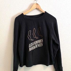 Madewell “Les Femmes Modernes” Crewneck Sweatshirt